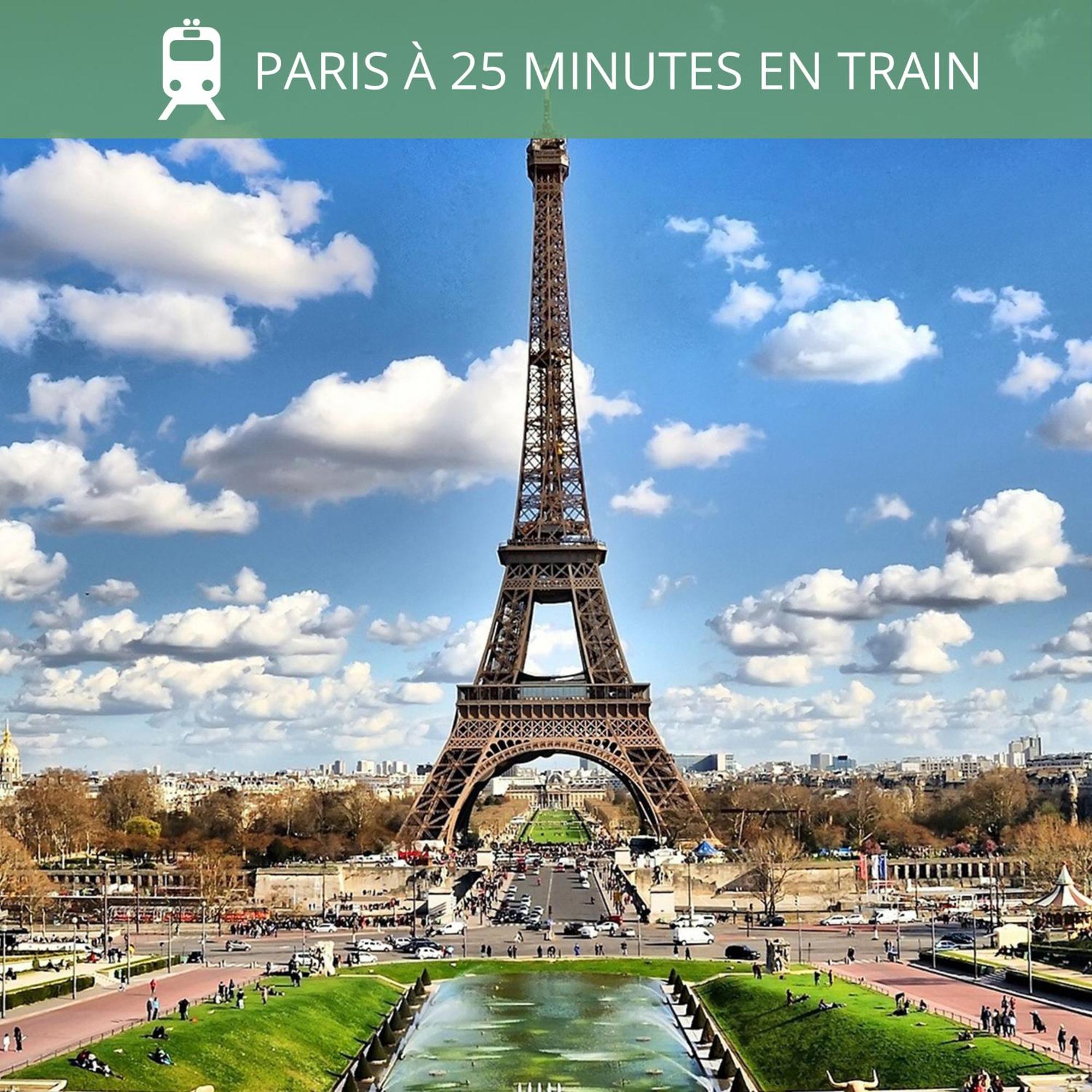 Coeur De Ville Avec Parking+Gare A Proximite De Disney Et Paris Lagny Dış mekan fotoğraf